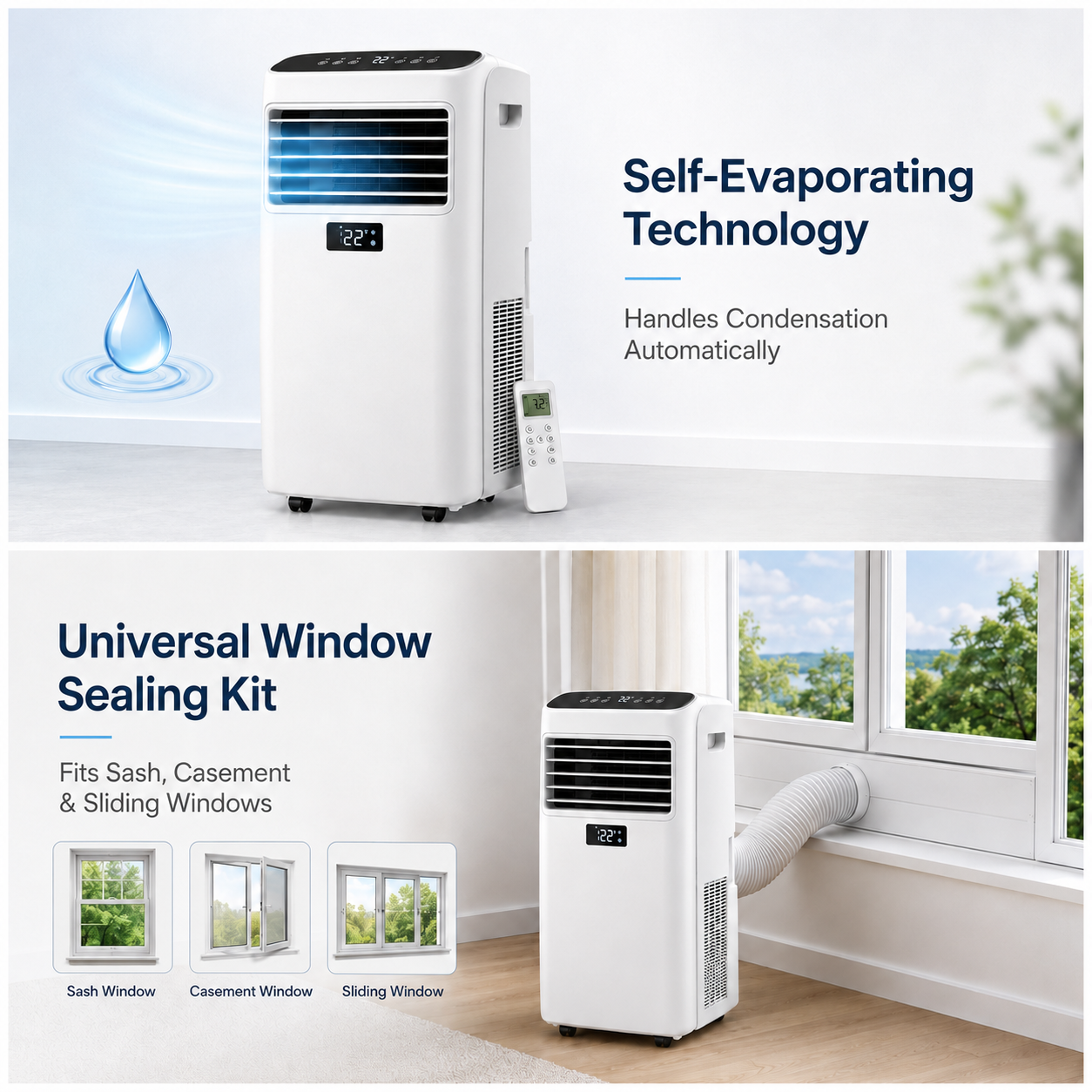 ArcticBreeze 9000 BTU Portable Air Conditioner - Detail image 4