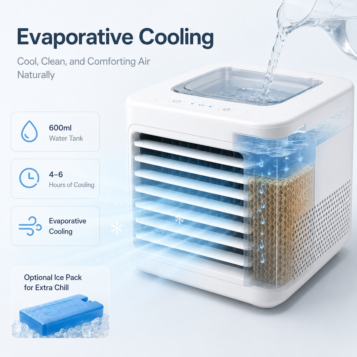 CoolBreeze Desktop Personal Cooler - Detail image 2
