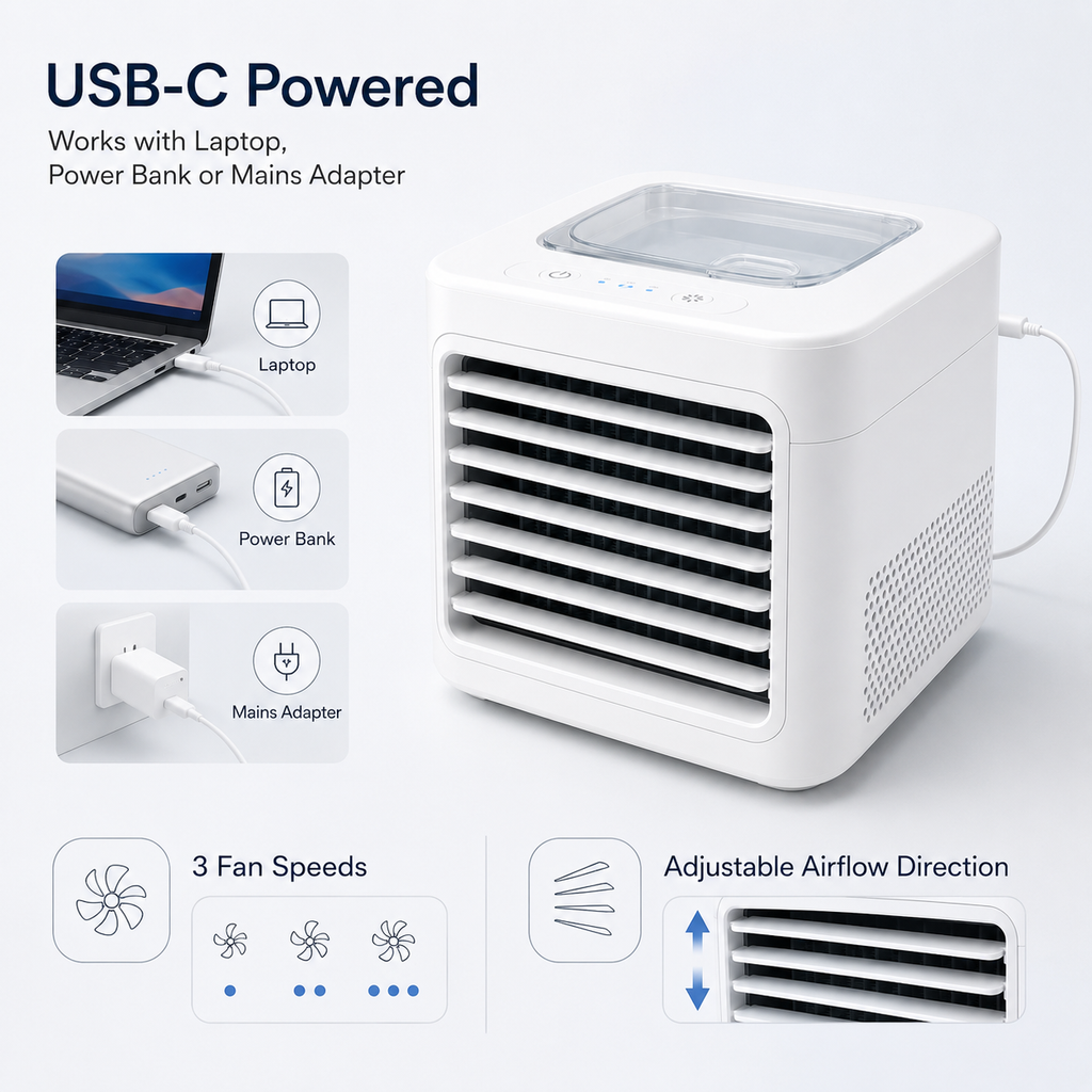 CoolBreeze Desktop Personal Cooler - Detail image 3