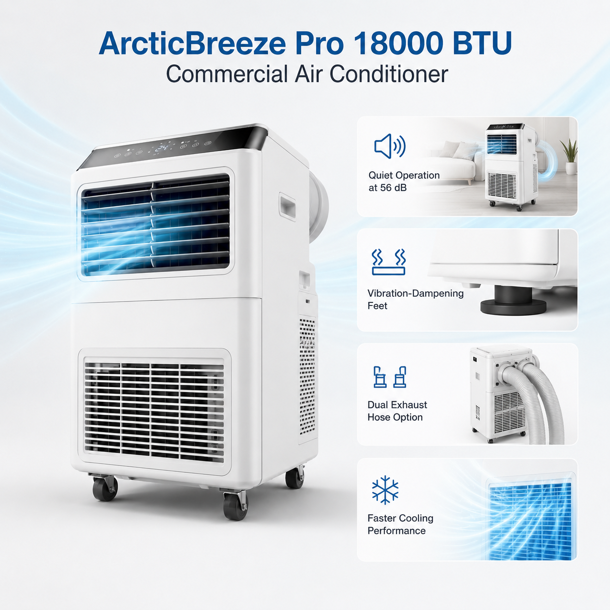 ArcticBreeze Pro 18000 BTU Commercial Air Conditioner - Detail image 4